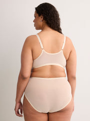 Unlined Underwire Magnetic Front-Closure Lace Bra - Déesse Collection