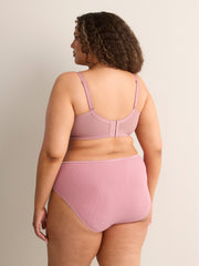 Wireless Rose Padded Textured Lounge Bra - Déesse Collection