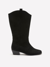 Extra Wide Width, Faux Suede Tall Western Boot