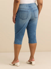 Savvy-Fit Denim Mid-Rise Capri - d/C Jeans