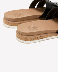 Wide Width, Flat Double-H Strap Sandal - Skechers