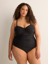 One-Piece Swimsuit With Bandeau Top