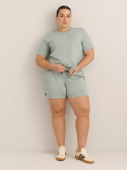 Essentials Feel Cozy Shorts with Small Logo - adidas