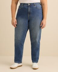 Tall, Curvy-Fit Straight-Leg Jean - d/C JEANS