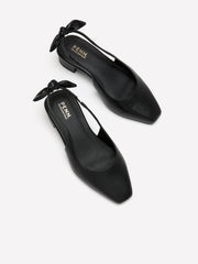 Extra Wide Width, Leather Pumps with Ankle Strap