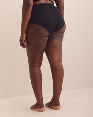 Light Control Microfibre Brief with Mesh Inserts - Déesse Collection
