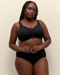Cotton Soft Cup Wireless Bra - tiVOGLIO