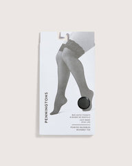 Stay-Up Nylon Socks with Lace
