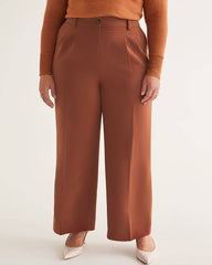 Wide-Leg City Pant