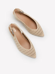 Extra Wide Width, Kitten-Heel Slingback Shoe
