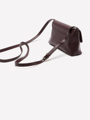 Fig Faux Leather Crossbody Handbag