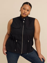 Sleeveless Safari Vest
