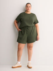 Responsible, Lightweight Scuba Knit Bermuda Short - Active Zone