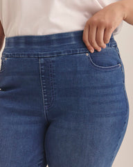 Savvy Fit Pull-On Skinny Jeans - d/C Jeans