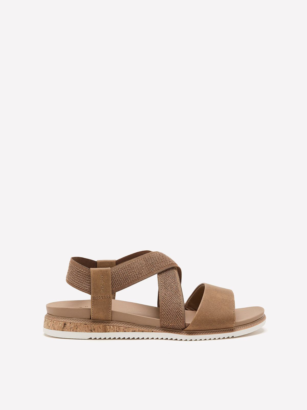 Wide Width, Desert Kiss Low Crisscross Strap Sandal - Skechers