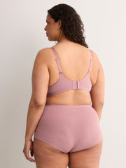 Rose Unlined Underwire Bra with Mesh - Déesse Collection