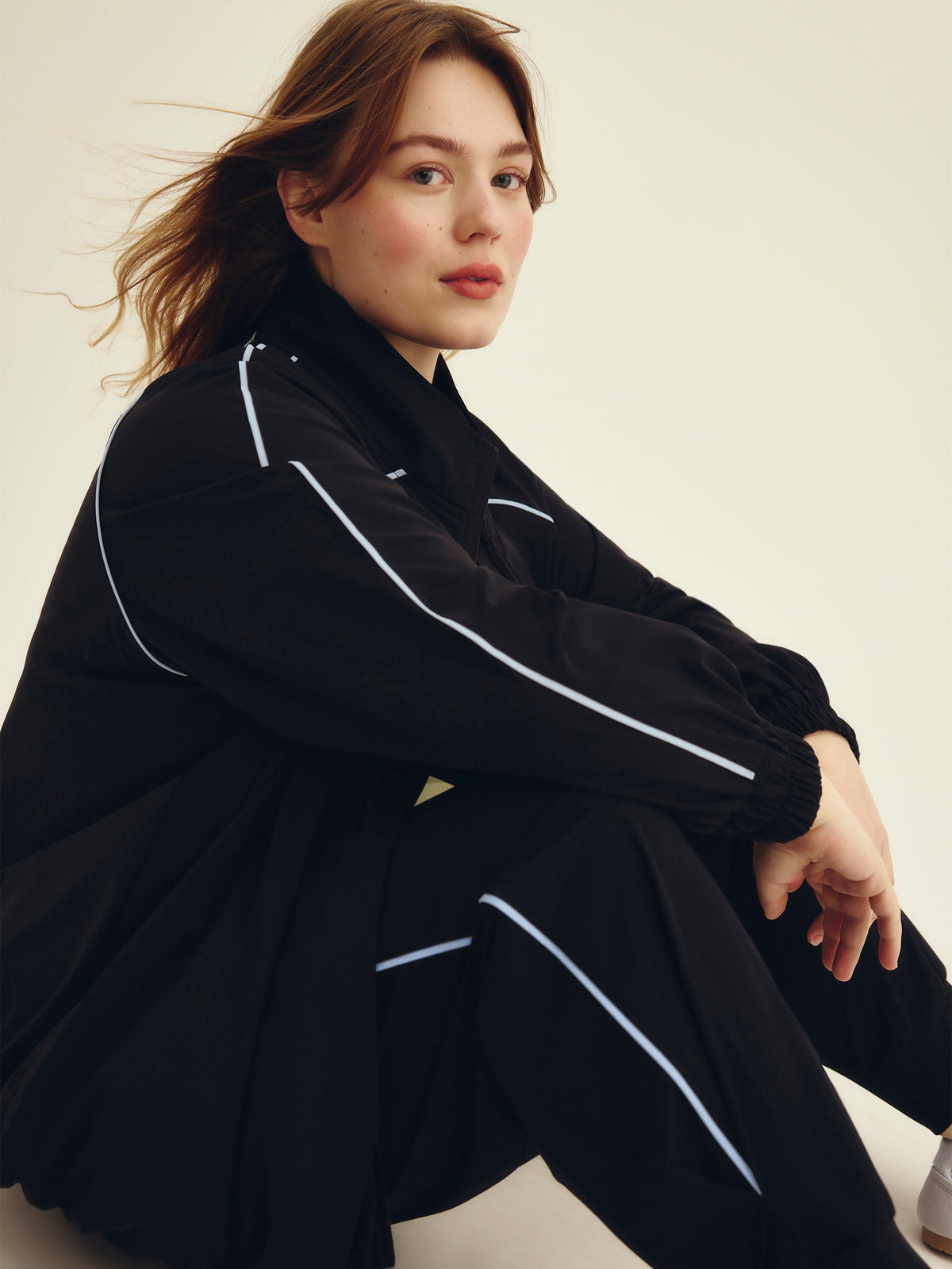 Knit Zip Front Track Jacket - Active Zone