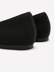 Wide Width, Flat Knit Ballet Shoe