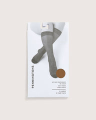 Knee High Nylon Socks, Set of 3