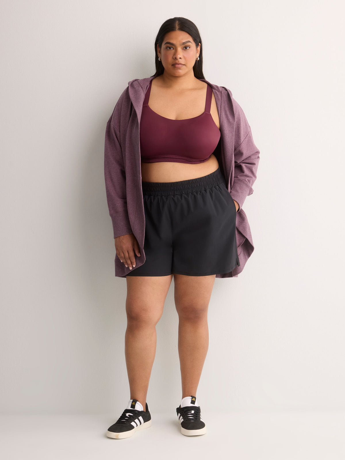 Black Pull-On Running Shorts with Liner - Active Zone