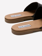 Wide Width, Karolyn One-Band Slip-On Flat Sandal - Steve Madden