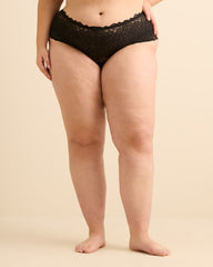Full Brief With Lace Waist - Déesse Collection