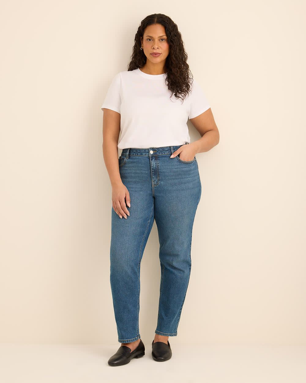 Classic-Fit Straight-Leg Jeans - d/C JEANS