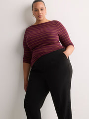 Tapered-Leg City Pant