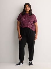 Black French Terry Jogger Pant - Active Zone