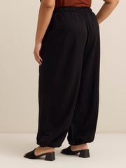Knit Pull-On Balloon Pant