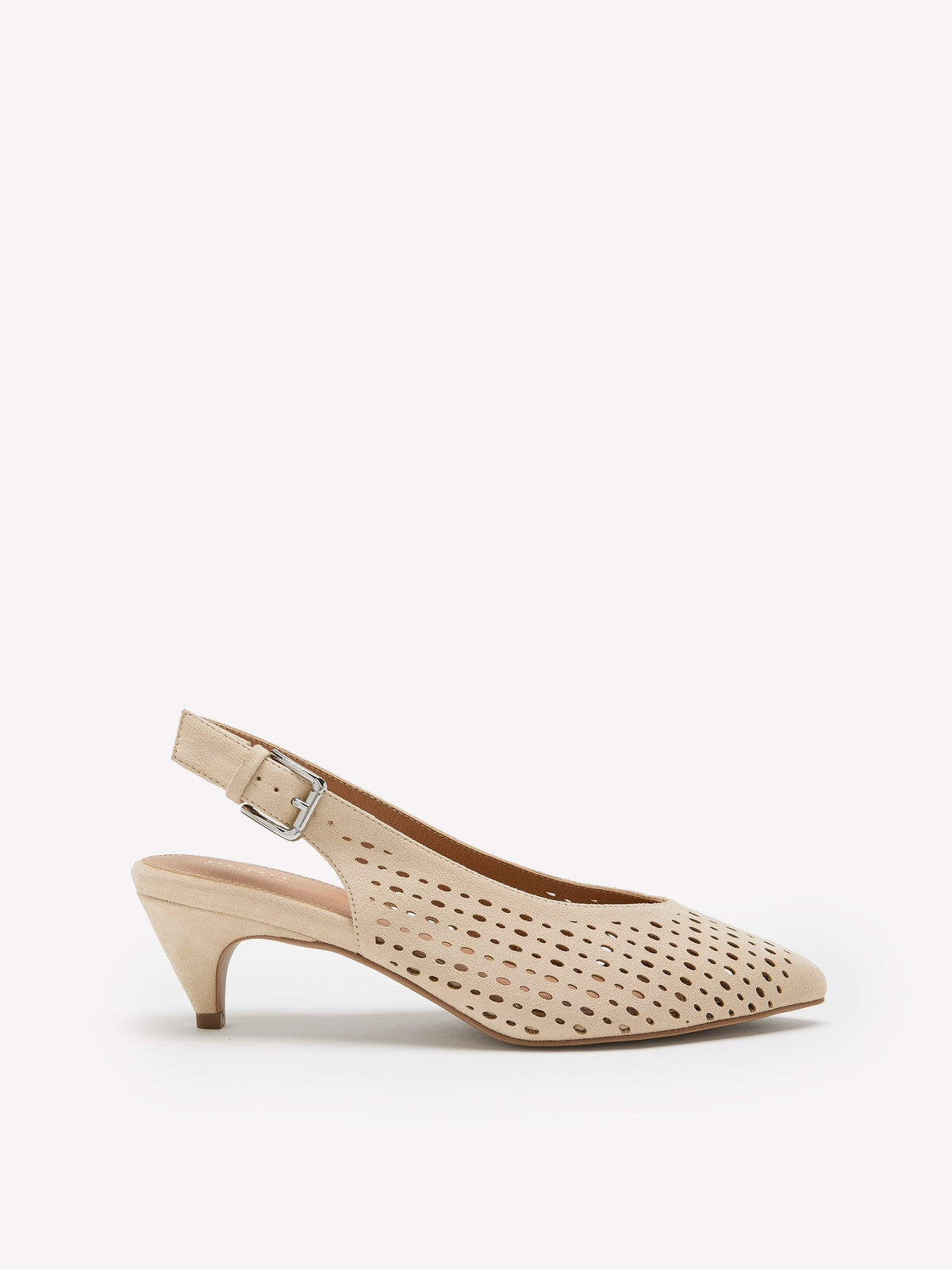 Extra Wide Width, Kitten-Heel Slingback Shoe