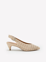 Extra Wide Width, Kitten-Heel Slingback Shoe