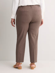 Grey Slim-Leg Savvy II Twill Pants