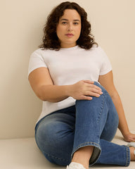 Tall, Curvy-Fit Straight-Leg Jean - d/C JEANS