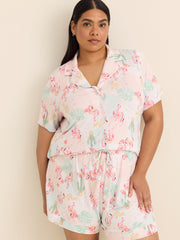 Responsible, Flamingo-Print Boxer Short - ti Voglio