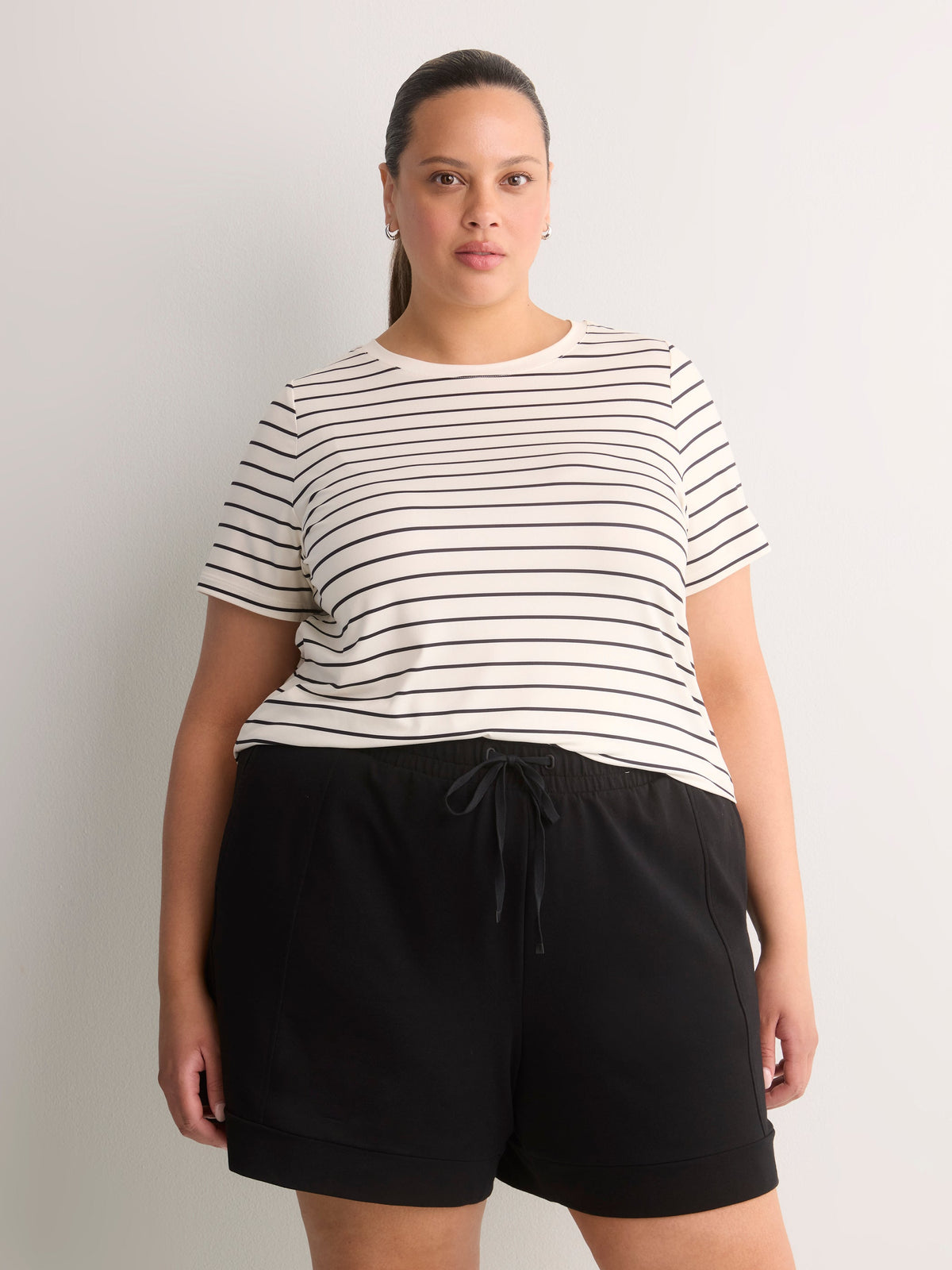 Responsible, Striped Short-Sleeve T-Shirt - Active Zone
