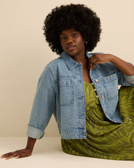 Cropped Denim Jacket - d/C JEANS