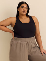 Soft Jersey Racer Back Tank - Active Zone