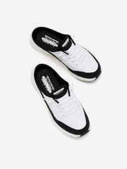 Wide Width, Open-Back Contour Foam Mule Sneaker - Skechers
