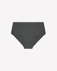 Heather Rib Knit Full Brief - tiVOGLIO