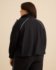 Knit Zip Front Track Jacket - Active Zone