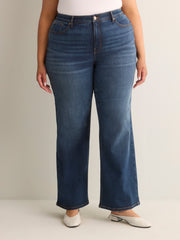 Classic-Fit Wide-Leg Mid-Rise Jean with Tummy Control - d/C JEANS