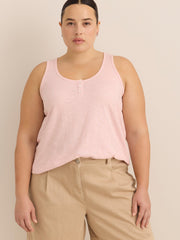 Cotton Tencel Blend Bermuda Short