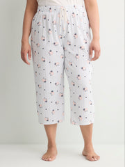 Pyjama Capri Pant with Snoopy Print - ti Voglio