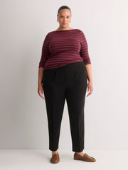 Tapered-Leg City Pant