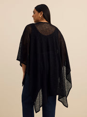 Fancy Stitch Open Cape