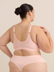 Pink Thong with Bow - tiVOGLIO