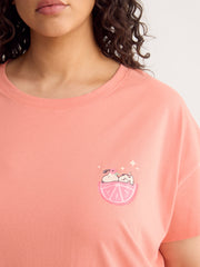 Pink Snoopy Short-Sleeve Sleepshirt - ti Voglio
