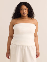 Fitted Knit Tube Top