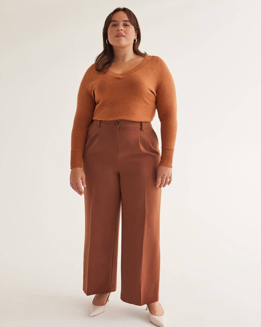 Wide-Leg City Pant